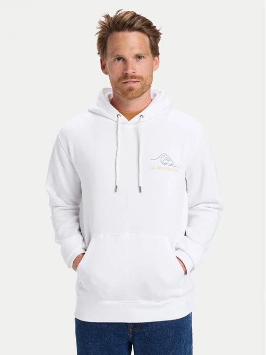 Obrázek produktu Quiksilver Mikina Light Waves EQYFT05168 Bílá Regular Fit