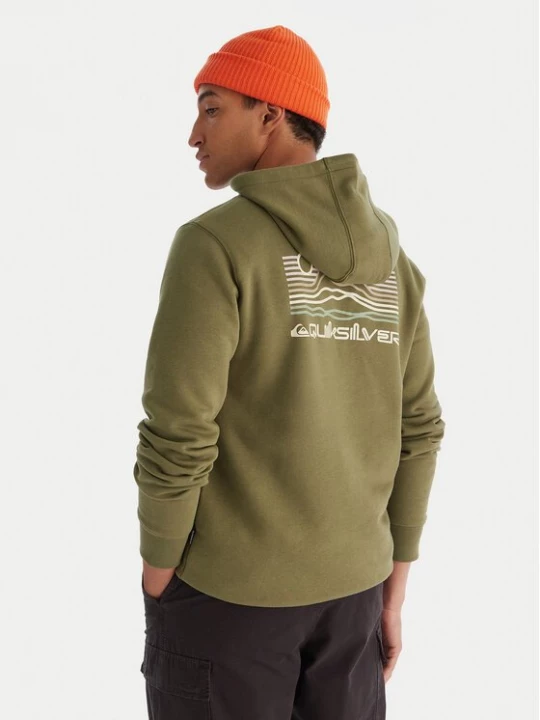 Obrázek produktu Quiksilver Mikina Light Waves EQYFT05168 Khaki Regular Fit