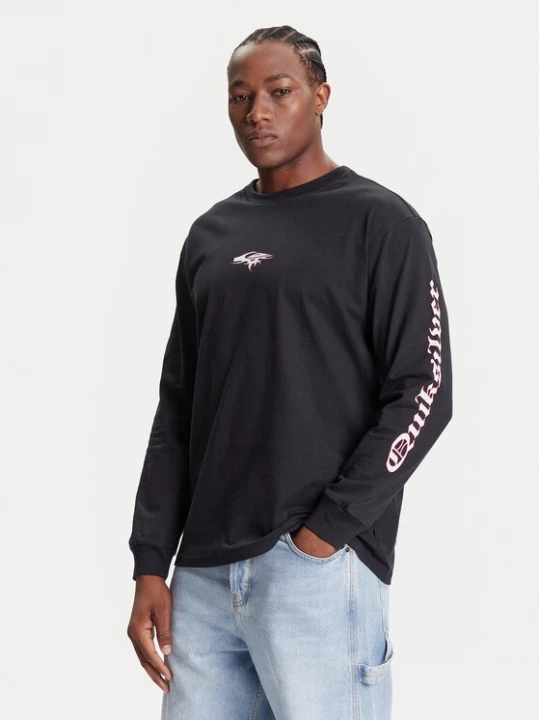 Obrázek produktu Quiksilver Mikina Mercury Old English Ls EQYZT08169 Černá Comfort Fit