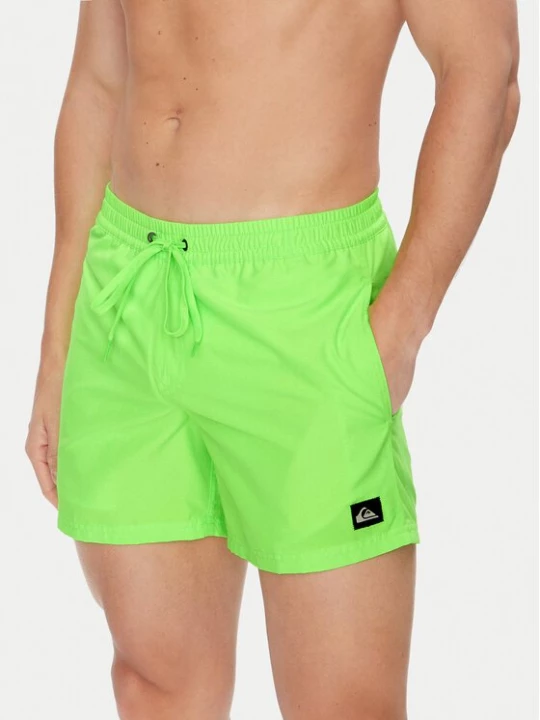 Obrázek produktu Quiksilver Plavecké šortky Everyday Solid Volley 15 EQYJV04120 Zelená Regular Fit