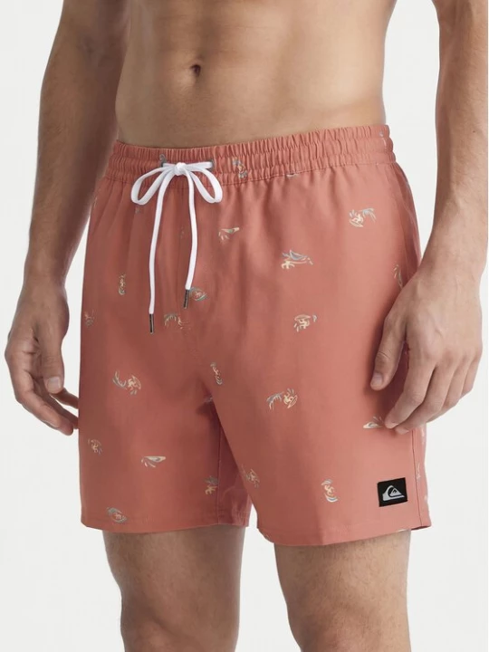 Obrázek produktu Quiksilver Plavecké šortky Stretch Printed Volley 16 EQYJV04217 Růžová Regular Fit