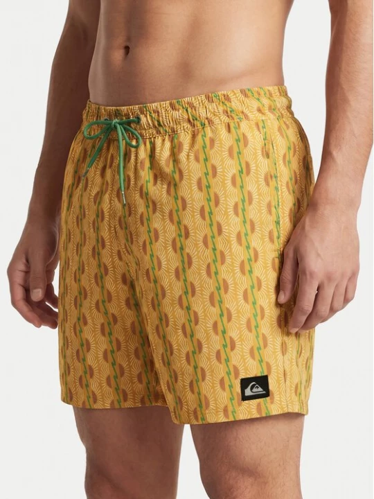 Obrázek produktu Quiksilver Plavecké šortky Stretch Printed Volley 16 EQYJV04217 Žlutá Regular Fit