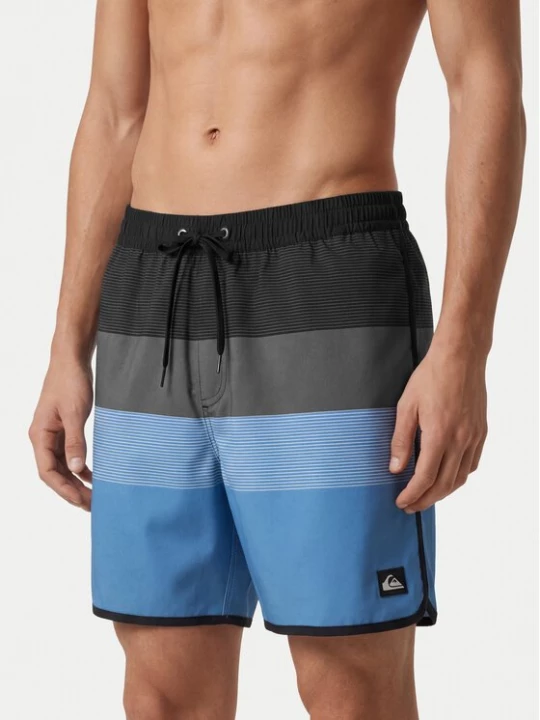 Obrázek produktu Quiksilver Plavecké šortky Stretch Scallop Volley 16 EQYJV04218 Modrá Regular Fit