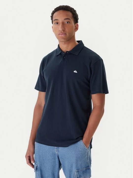 Obrázek produktu Quiksilver Polokošile Pique EQYKT04392 Tmavomodrá Regular Fit