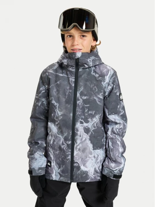 Obrázek produktu Quiksilver Snowboardová bunda Mission Printed EQBTJ03223 Šedá Regular Fit