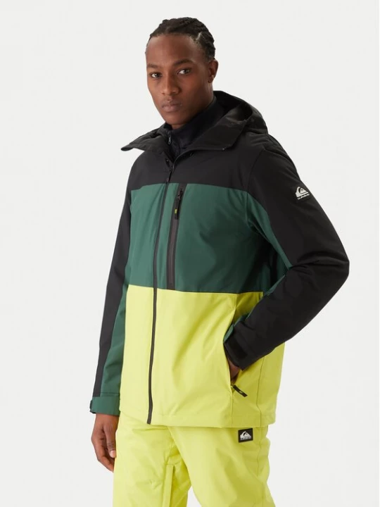Obrázek produktu Quiksilver Snowboardová bunda Sycamore Block 20K JK EQYTJ03503 Zelená Relaxed Fit