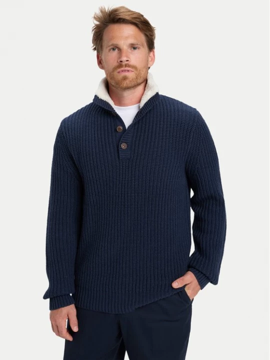 Obrázek produktu Quiksilver Svetr Boulevard EQYSW03328 Tmavomodrá Regular Fit