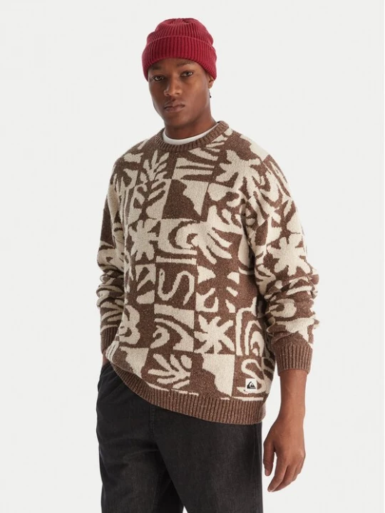 Obrázek produktu Quiksilver Svetr Hall City EQYSW03329 Hnědá Regular Fit