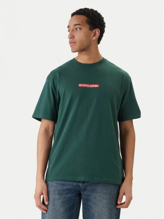 Obrázek produktu Quiksilver T-Shirt Dna Clicker EQYZT08207 Zelená Regular Fit