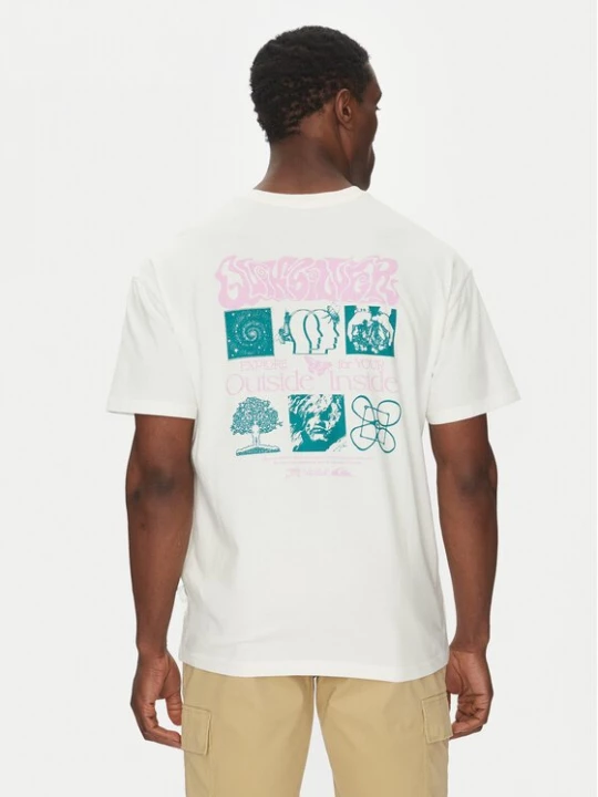 Obrázek produktu Quiksilver T-Shirt EQYZT08032 Écru Oversize Krémová