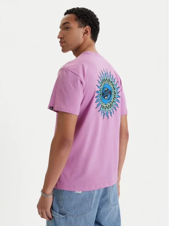 Obrázek produktu Quiksilver T-Shirt EQYZT08046 Fialová Regular Fit