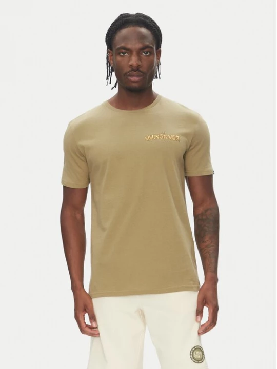 Obrázek produktu Quiksilver T-Shirt Ev Disconnect Effects EQYZT08049 Khaki Regular Fit