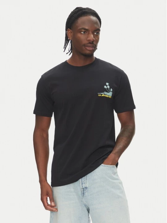 Obrázek produktu Quiksilver T-Shirt Palm Lines Ss EQYZT08057 Černá