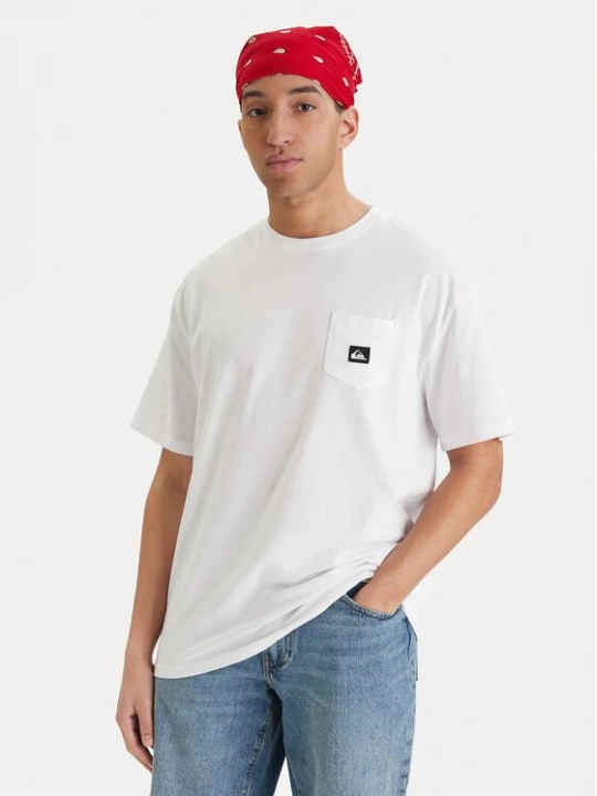 Obrázek produktu Quiksilver T-Shirt Salt Water EQYZT08205 Bílá Comfort Fit