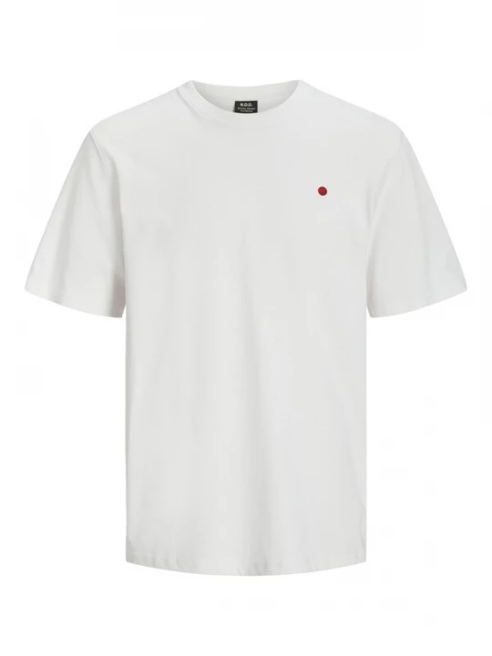 Obrázek produktu R.D.D. by Jack & Jones Tričko 'RDDROAD' červená / bílá