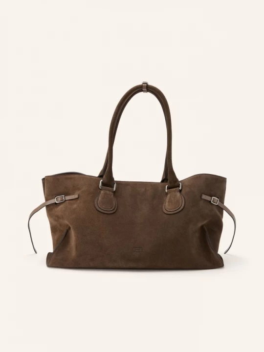 Obrázek produktu Radica Studio Shopper Mamma Maxi tmavě hnědá / stříbrná