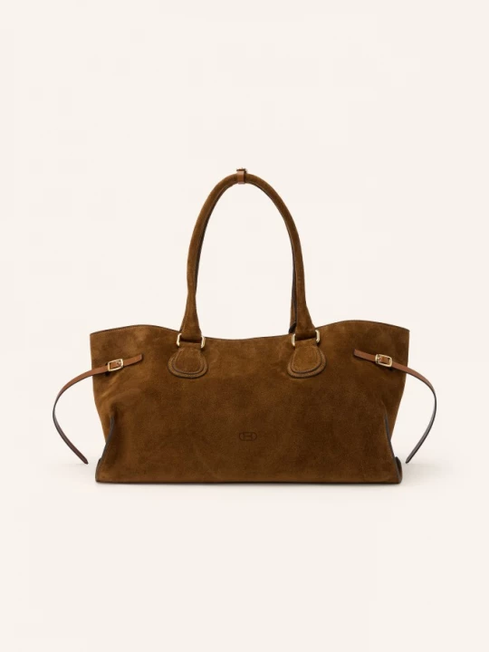 Obrázek produktu Radica Studio Shopper Mamma Maxi tmavě hnědá / zlatá