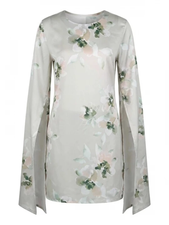 Obrázek produktu Radwa Halenka 'RADWA Floral-Print Top' tmavě šedá