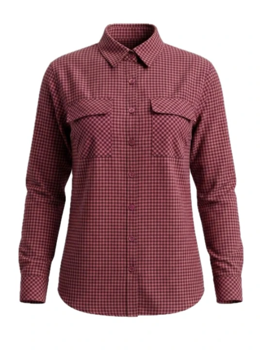 Obrázek produktu Radwa Halenka 'Women's Soft Warm Flannel Shirt' tmavě růžová