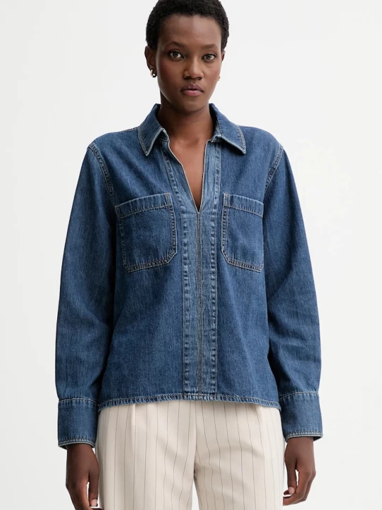 Obrázek produktu rag & bone Džínová blůza Rag & Bone modrá
