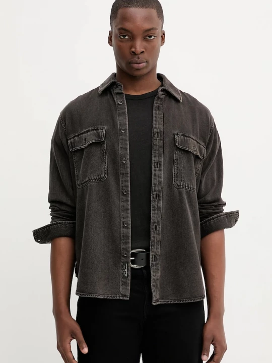 Obrázek produktu rag & bone Džínová košile Rag & Bone hnědá