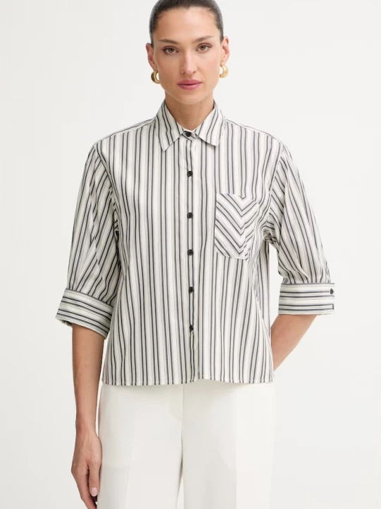 Obrázek produktu rag & bone košile dámská bavlněná Lucia béžová