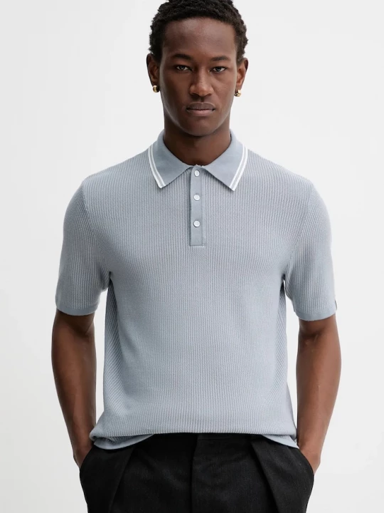 Obrázek produktu rag & bone Polo tričko Rag & Bone modrá