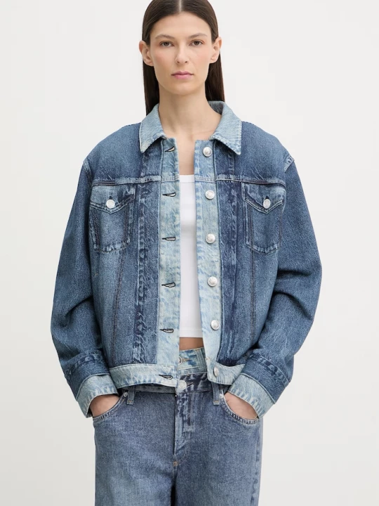 Obrázek produktu rag & bone přechodová bunda dámská bavlněná Miramar modrá