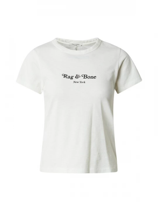 Obrázek produktu rag & bone Tričko  černá / offwhite