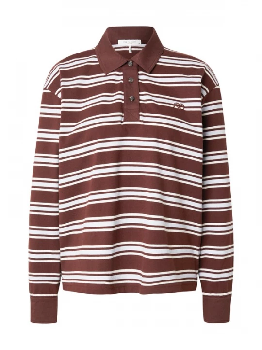 Obrázek produktu rag & bone Tričko hnědá / bílá