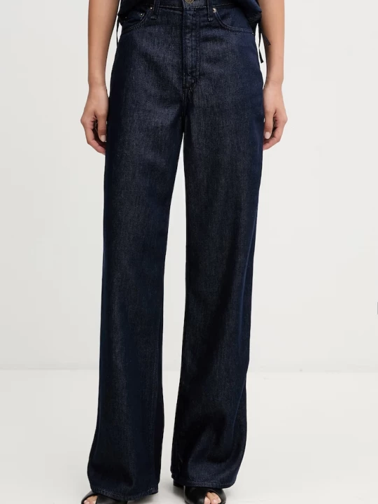 Obrázek produktu Rag & Bone wide leg džíny dámské Logan námořnická modř
