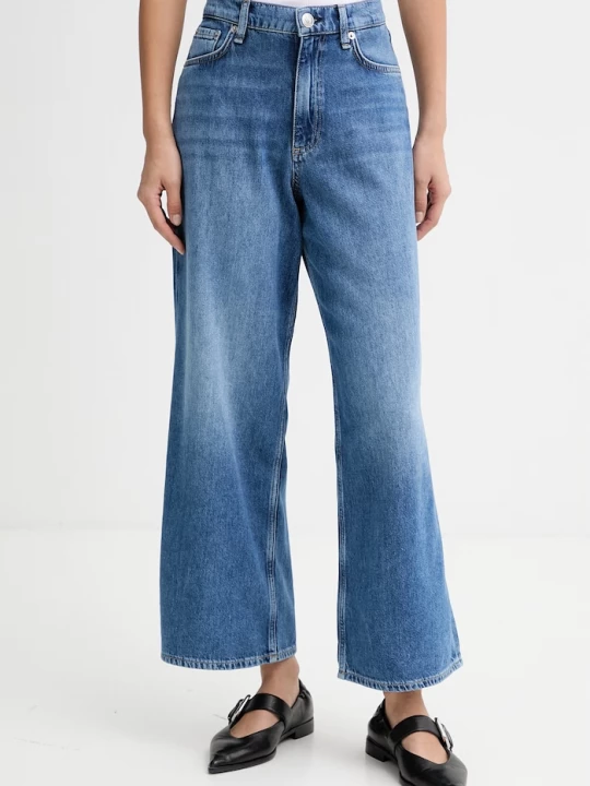 Obrázek produktu rag & bone wide leg džíny dámské modrá