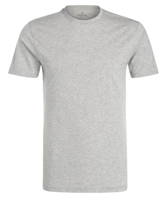 Obrázek produktu Ragman Tričko Regular Fit šedá melírovaná