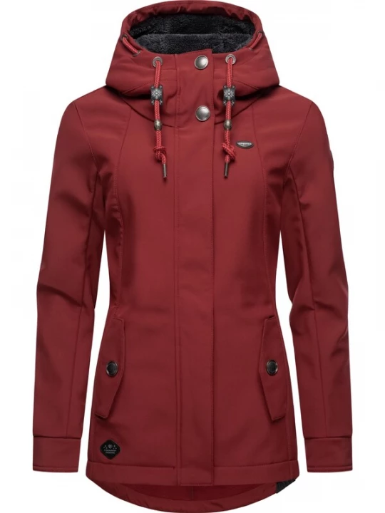 Obrázek produktu Ragwear Funkční bunda 'Monadde'  červená třešeň / černá / bílá