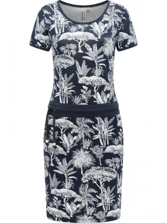 Obrázek produktu Ragwear Letní šaty 'Baomi Tropic Youmodo' námořnická modř / bílá