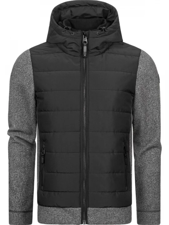 Obrázek produktu Ragwear Přechodná bunda 'Doryan'  šedý melír / černá