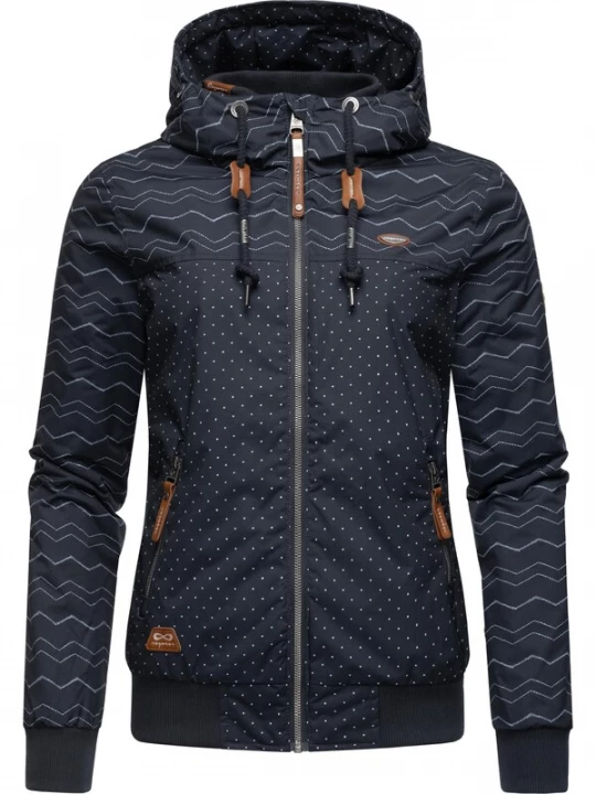 Obrázek produktu Ragwear Přechodná bunda 'Nuggie'  námořnická modř / bílá