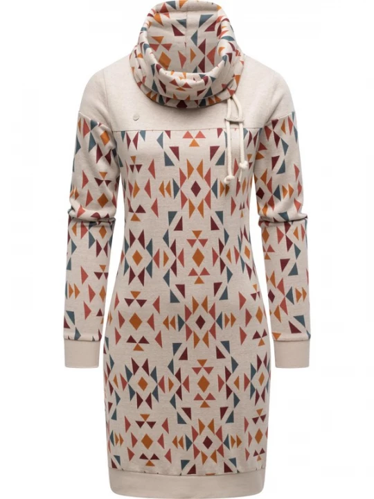 Obrázek produktu Ragwear Šaty 'Chlloe Aztec' režná / petrolejová / oranžová / bordó