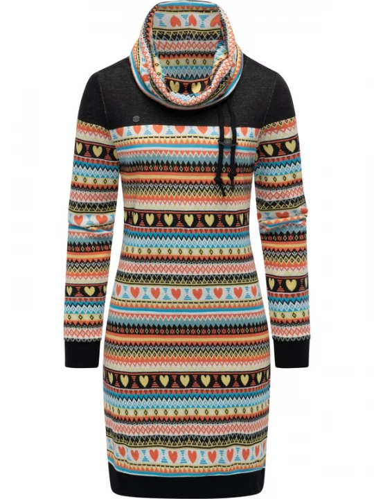 Obrázek produktu Ragwear Šaty 'Chlloe' světlemodrá / žlutá / oranžová / černá