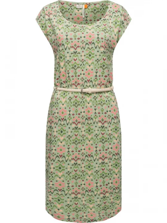 Obrázek produktu Ragwear Šaty 'Lilithe Ikat' béžová / světle zelená / pink / červená