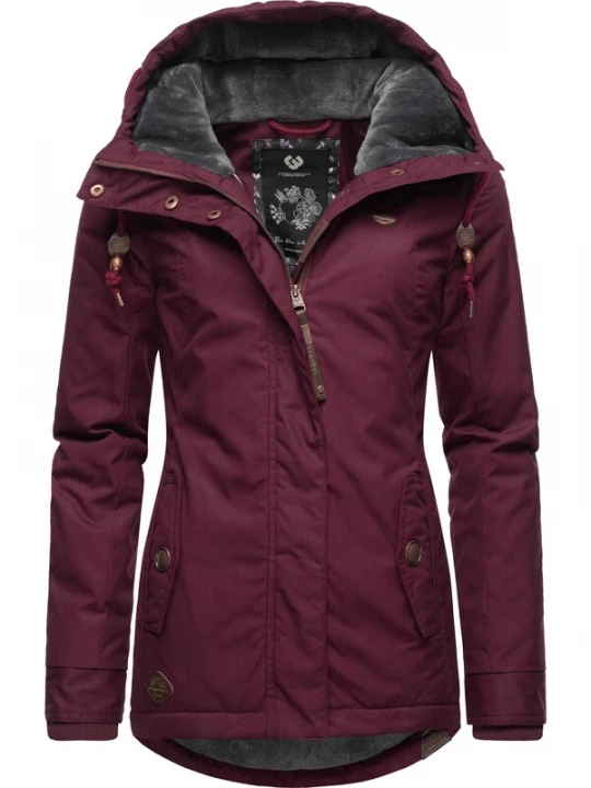 Obrázek produktu Ragwear Zimní bunda 'Monade' burgundská červeň