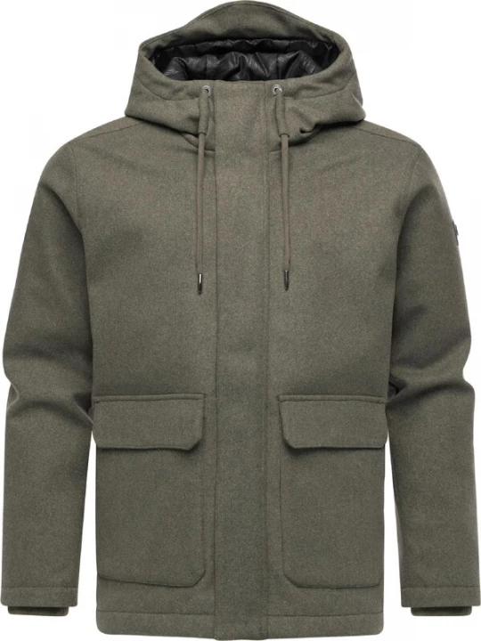Obrázek produktu Ragwear Zimní bunda 'Mr Them Felt Youmodo' tmavě zelená
