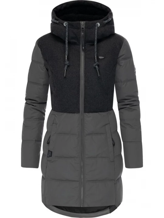 Obrázek produktu Ragwear Zimní kabát 'Ashani' šedá / černá