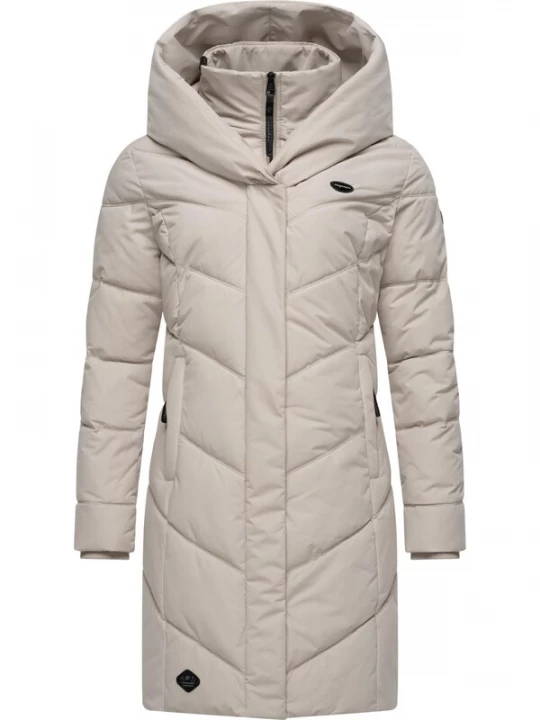 Obrázek produktu Ragwear Zimní kabát 'Natalka'  šedobéžová / černá