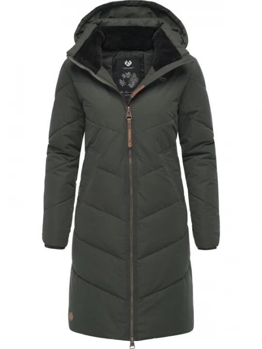Obrázek produktu Ragwear Zimní kabát 'Rebelka' tmavě zelená