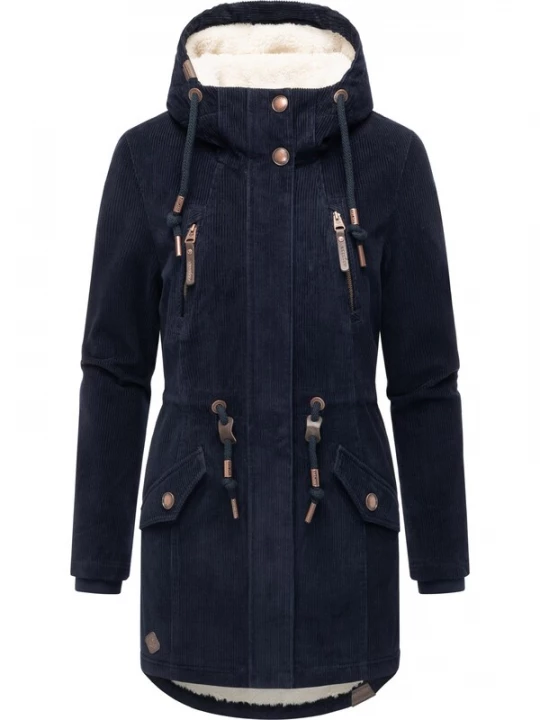 Obrázek produktu Ragwear Zimní parka 'Ellsie Cordy' námořnická modř