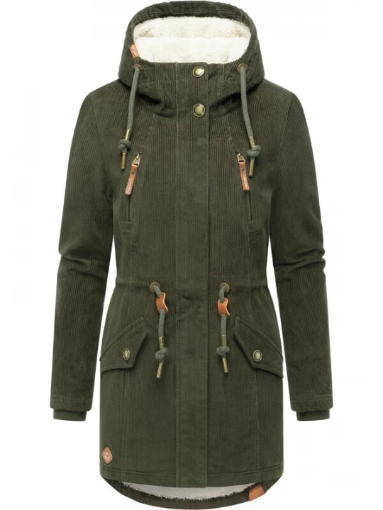 Obrázek produktu Ragwear Zimní parka 'Ellsie Cordy' olivová