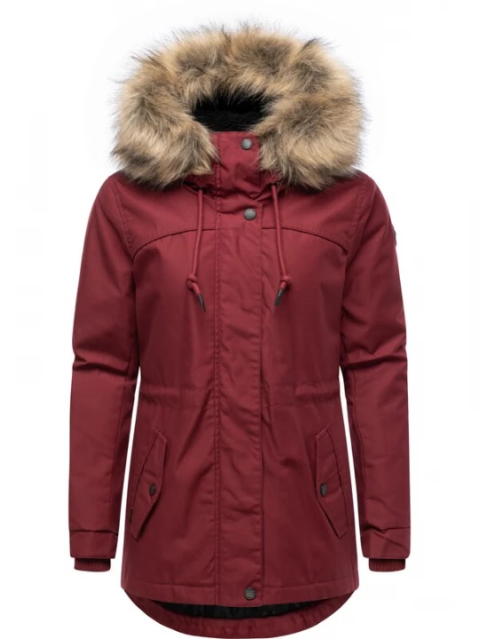 Obrázek produktu Ragwear Zimní parka 'Tawny Short' vínově červená