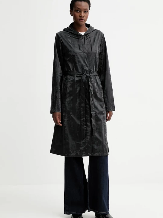 Obrázek produktu Rains Bunda Rains 12040 A-Line Longer W Jacket černá