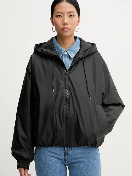 Obrázek produktu Rains Bunda Rains 17290 Lohja Bomber Jacket W3T1 černá